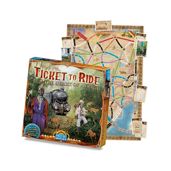 Ticket to Ride - The Heart of Africa (eng)