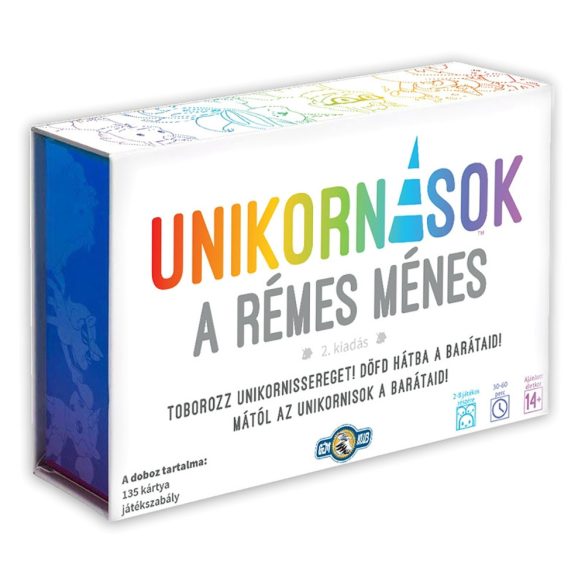 Unikornisok: A rémes ménes BONTOTT társasjáték