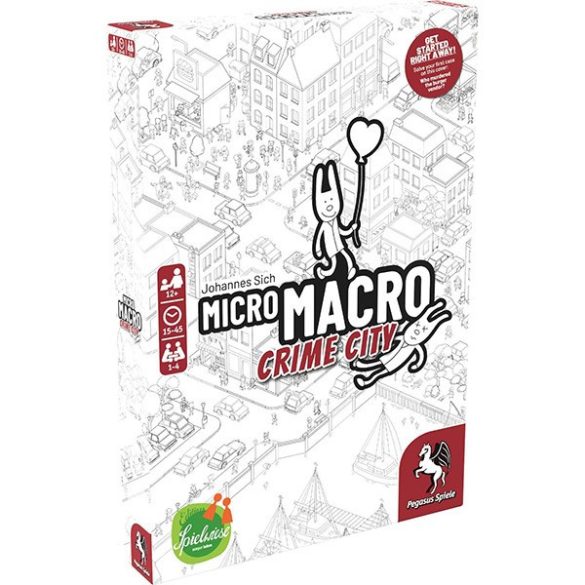 MicroMacro Crime City BONTOTT társasjáték