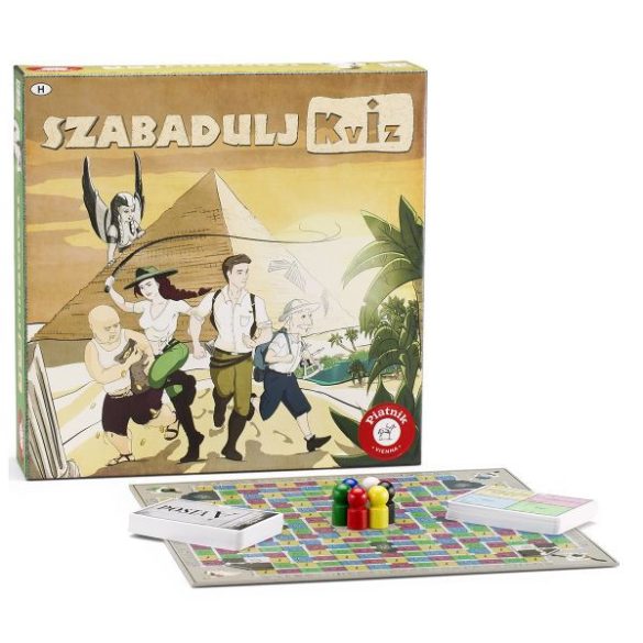Szabadulj kvíz BONTOTT társasjáték