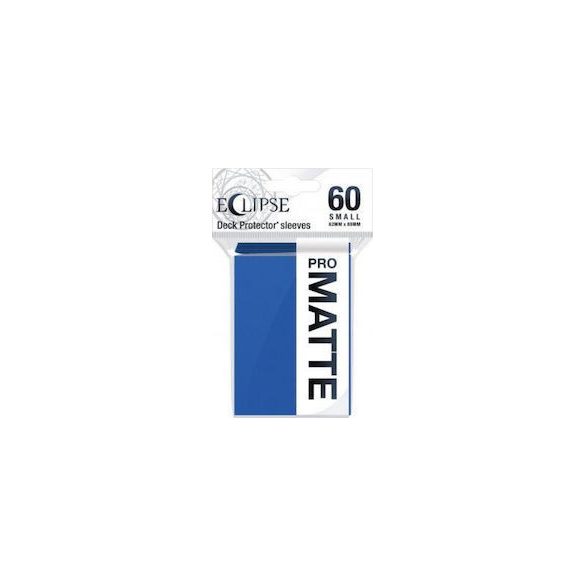 UP - Eclipse Matte kártyavédő - Sötét kék - 62 mm x 89 mm (60 db)
