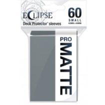   Kártyavédő tok - 62 x 89 mm - 60 darabos - szürke hátlap (Ultra Pro Eclipse - matte)