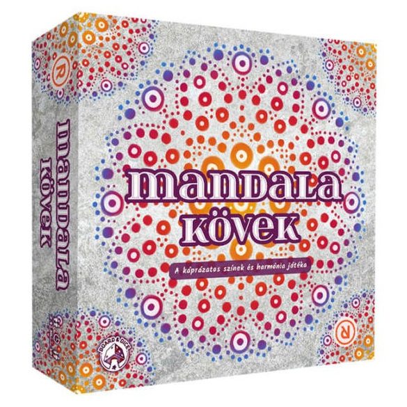 Mandala kövek BONTOTT társasjáték