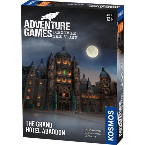 Adventure Games: Éld át a történetet - Grand Hotel Abaddon BONTOTT társasjáték