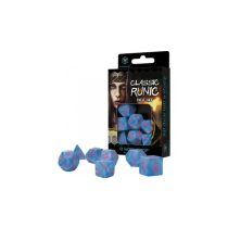 Dobókocka szett - 7 darabos - kék/pink- (Classic RPG)