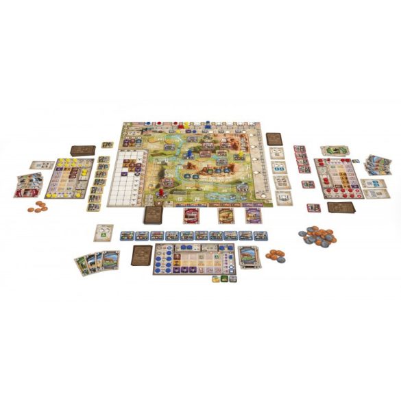 Great Western Trail - A nagy western utazás 2.kiadás BONTOTT társasjáték