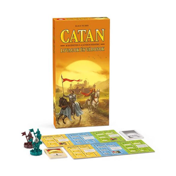 Catan telepesei - Lovagok és Városok 5-6 fős kiegészítő