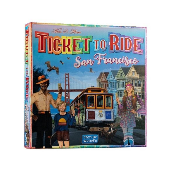 Ticket to Ride - San Francisco (eng) SÉRÜLT társasjáték