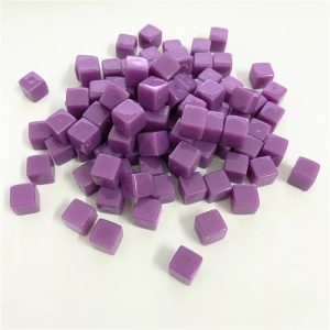 Jelölő token - 8 mm - 50 darabos - pink (kristály kocka)