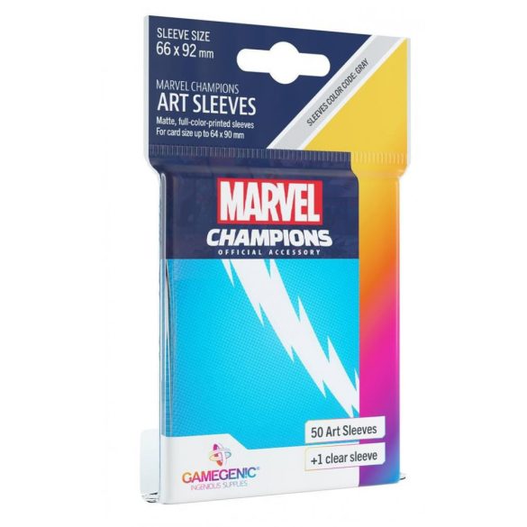 Gamegenic - Marvel Champions Art Sleeves - Quicksilver (50+1 Sleeves)