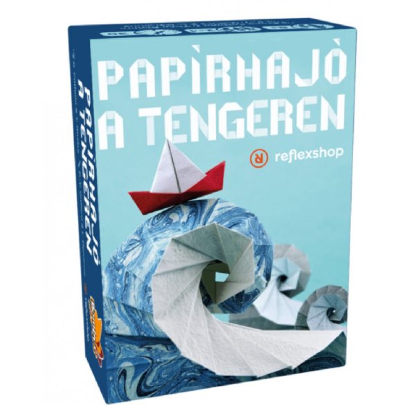 Papírhajó a tengeren