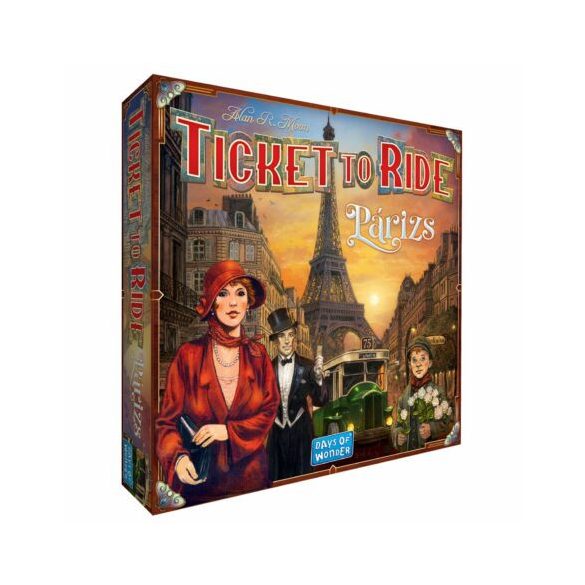Ticket to Ride - Párizs BONTOTT társasjáték