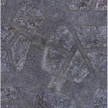 Kraken Wargames Gaming Mat - Cobblestone city 44"x60" 2.0