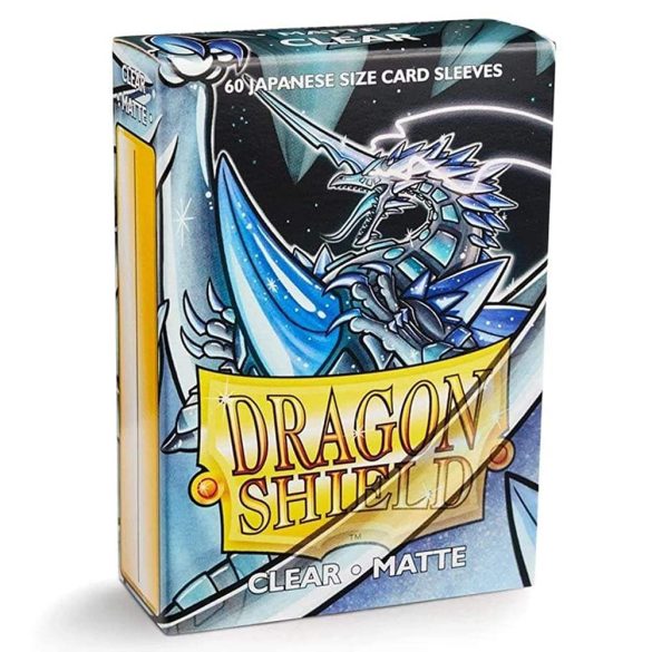 Dragon Shield Small Sleeves - Japanese Matte Clear (60 db)
