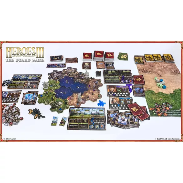 Heroes of Might & Magic III: The Board Game - (eng)