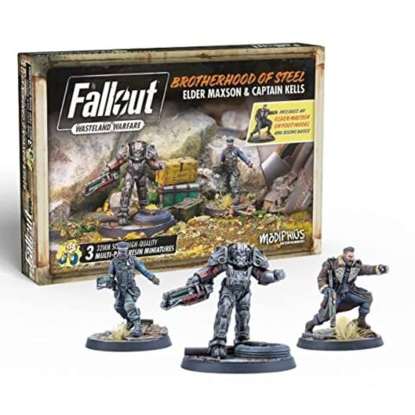 Fallout: Wasteland Warfare: Brotherhood of steel - Elder Maxson & Captain Kells