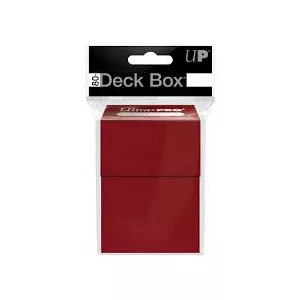 Deck Box - kártya tartó doboz - piros (Ultra Pro Eclipse)