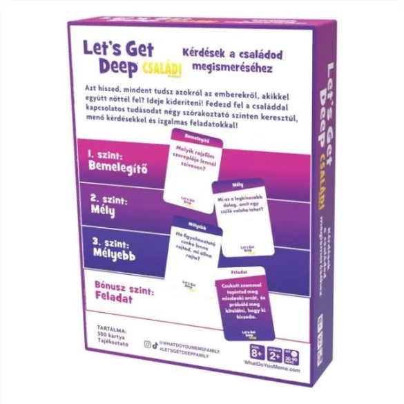 Let's get deep - családi kiadás