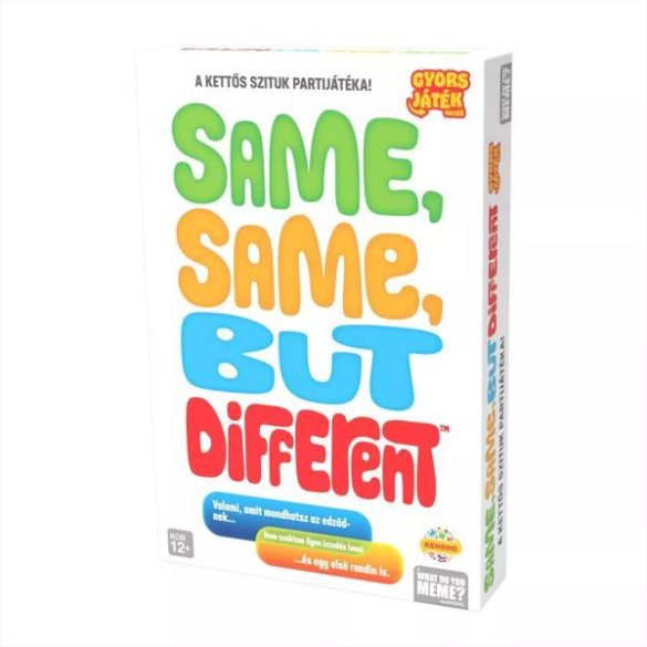 Same Same but Different