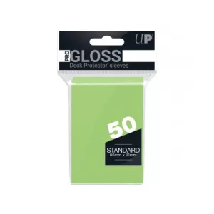 Kártyavédő tok - 66 x 91 mm - 50 darabos - lime zöld (Ultra Pro, gloss)