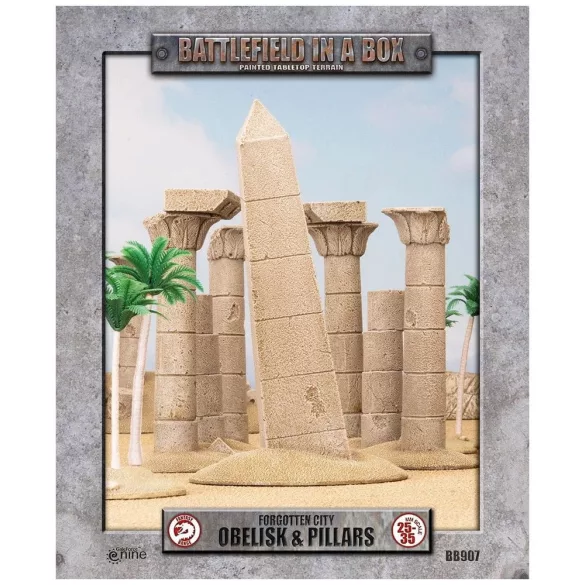 Battlefield In A Box - Forgotten City - Obelisk and Pillars