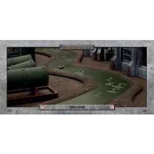 Battlefield In A Box - Toxic River (6ft) 30mm