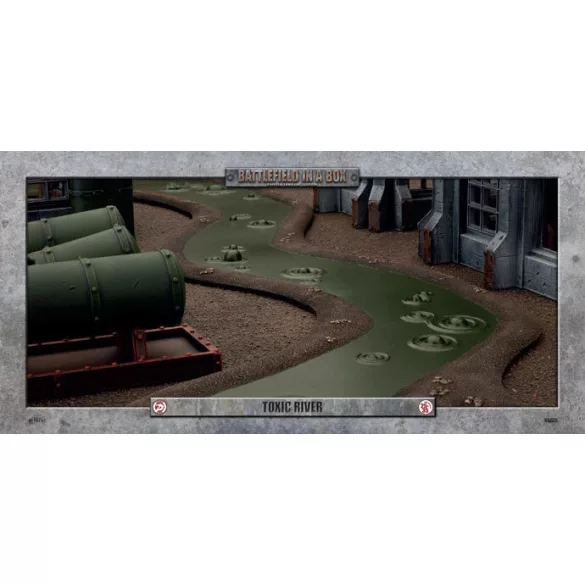 Battlefield In A Box - Toxic River (6ft) 30mm