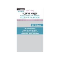   Kártyavédő tok - 63,5 x 88 mm - 110 darabos (Sleeve Kings)