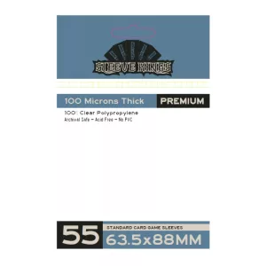Sleeve Kings kártyavédő - 63,5 mm x 88 mm prémium (55 db)