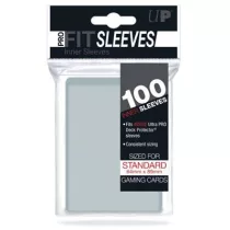 UP - Standard Sleeves - Pro-Fit Card Clear (100 Sleeves)-82712