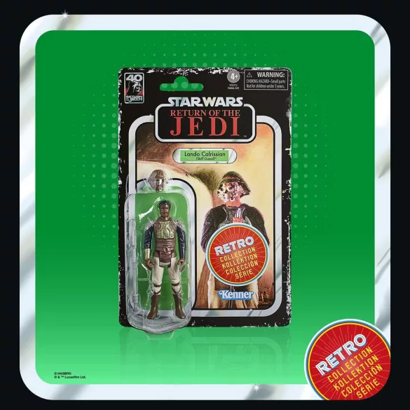 Star Wars Retro Collection Lando Calrissian (Skiff Guard)-F72775L20