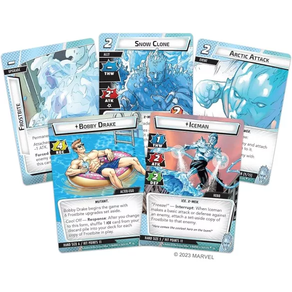FFG - Marvel Champions: Iceman Hero Pack - EN-mc46en
