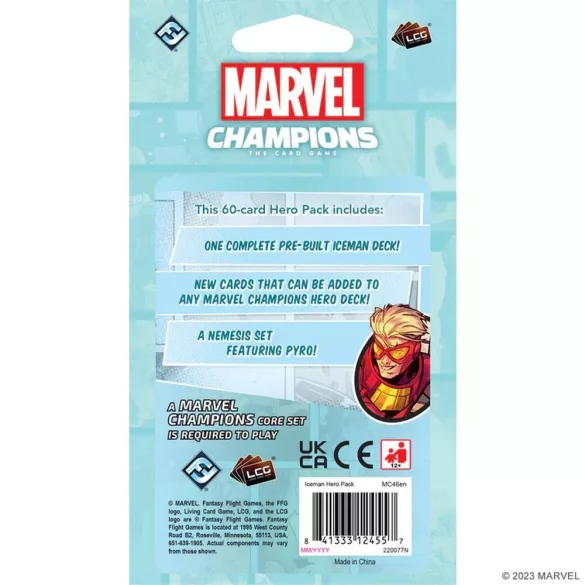 FFG - Marvel Champions: Iceman Hero Pack - EN-mc46en