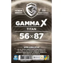 GK Gamma X - Titan kártyavédő - 56 mm x 87 mm (100 db)