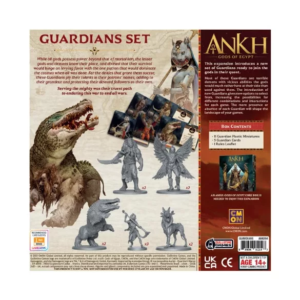 Ankh Gods of Egypt: Guardians Set - EN-CMNANK004