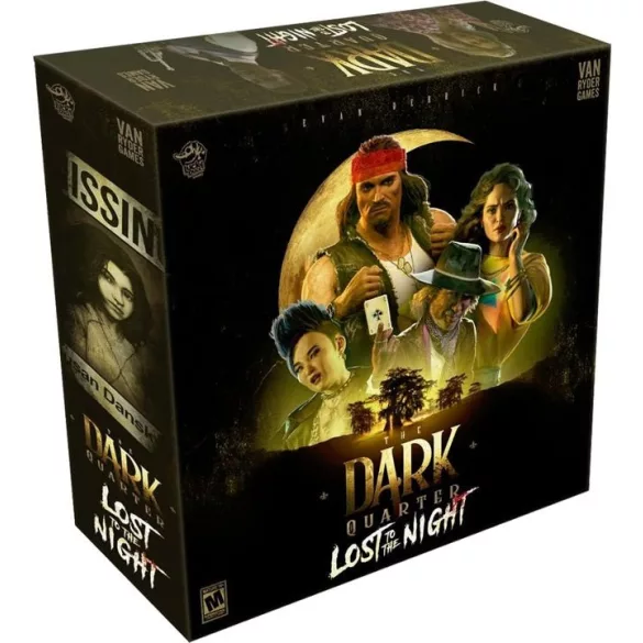 The Dark Quarter: Lost to the Night board game - English edition