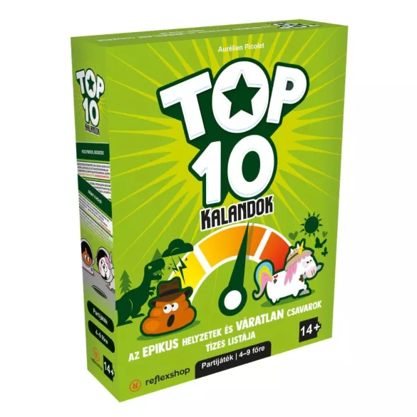 Top10 - Kalandok