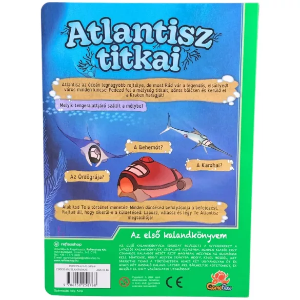 Az első kalandkönyvem: Atlantisz titkai