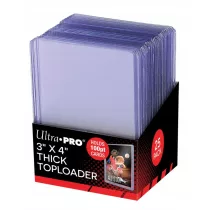 UP - Toploader - 3" X 4" Thick 100PT (25 db)
