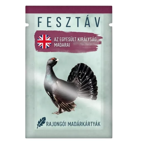 Fesztáv – Rajongói madárkártyapakli: Az Egyesült Királyság madarai