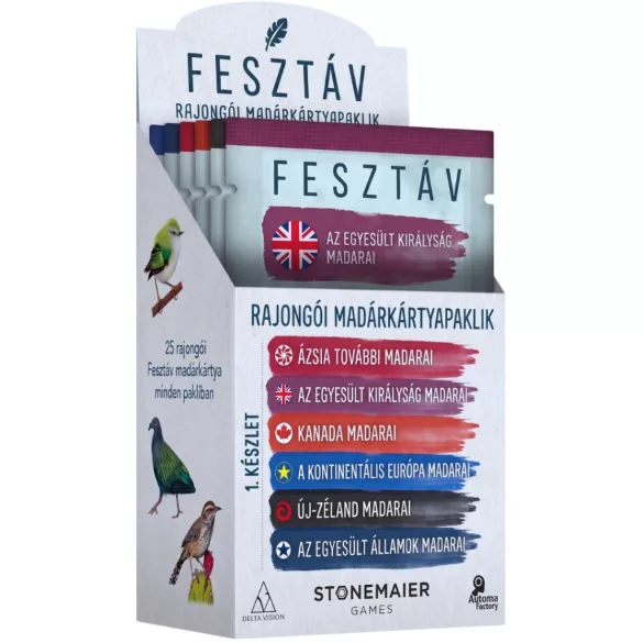 Fesztáv – Rajongói madárkártyapaklik: 1. szett