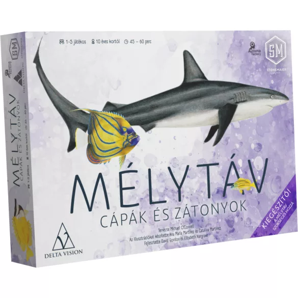 Mélytáv – Egy Fesztáv játék – Cápák és zátonyok (kiegészítő)