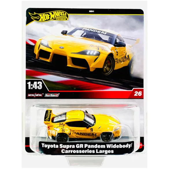Hot Wheels Premium 1:43 - Toyota Supra GR Pandem Widebody/Carrosseries Larges