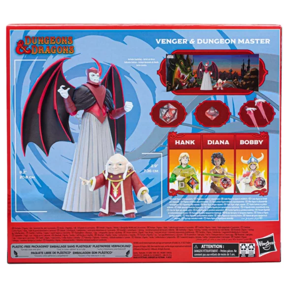 Dungeons & Dragons Cartoon Classics Scale Dungeon Master & Venger-F66415L00