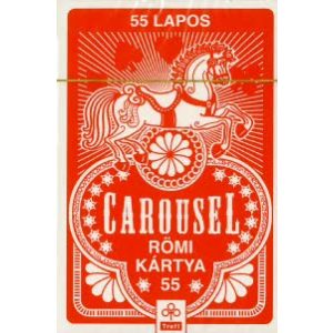 Kártya - Carousel franciakártya 1x55 lap