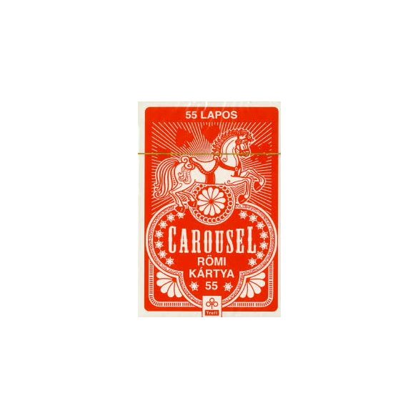 Kártya - Carousel franciakártya 1x55 lap