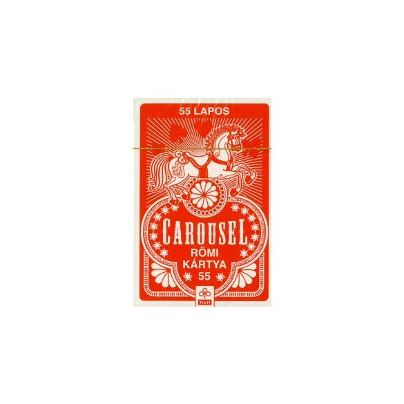 Kártya, francia kártya - 1x55 darabos (Carousel)