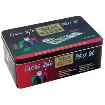 Póker Zseton készlet (200 db-os) - Texas Hold'em