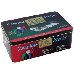 Póker Zseton készlet (200 db-os) - Texas Hold'em