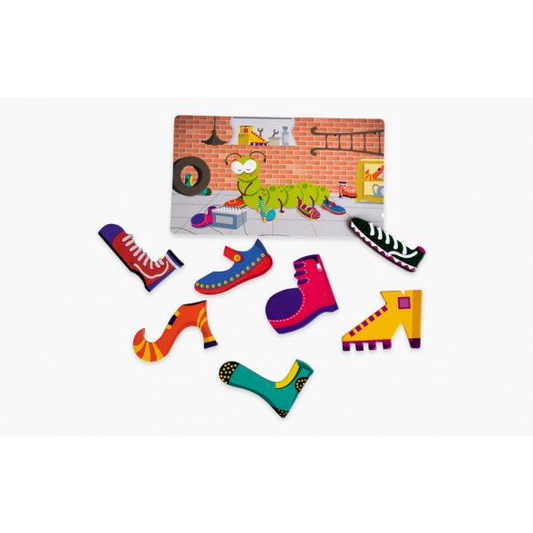 Chalk and Chuckles - Caterpillar Clutter BONTOTT társasjáték